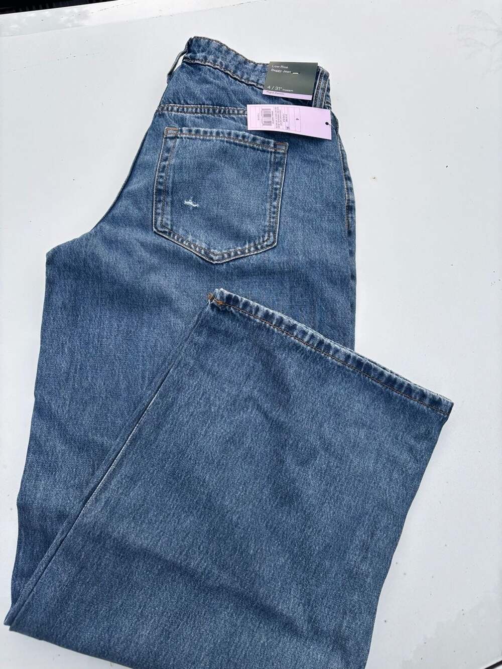 Wild Fable Women's Low-Rise Baggy Rigid Denim Jeans